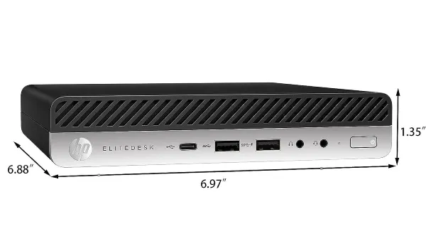 خرید مینی کامپیوتر hp elitedesk 800 g3 mini 